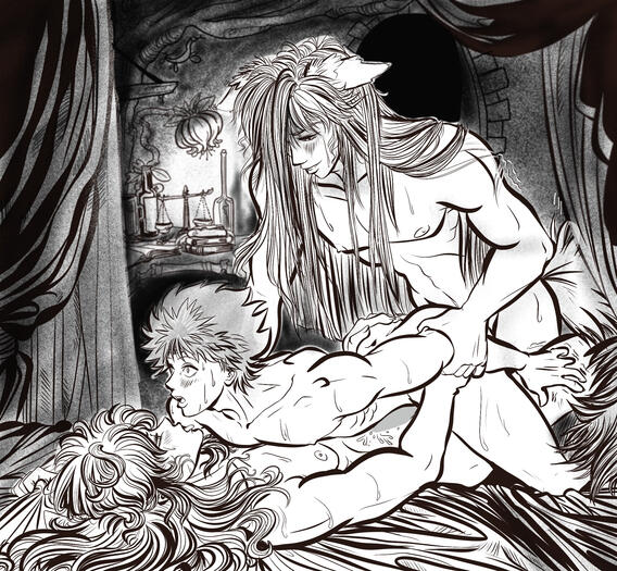“Youko Kurama’s Burrow” NSFW — Procreate — 2025