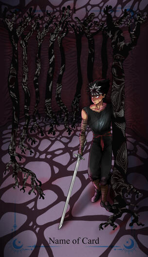 Nine of Wands — YYH Revival Tarot Project